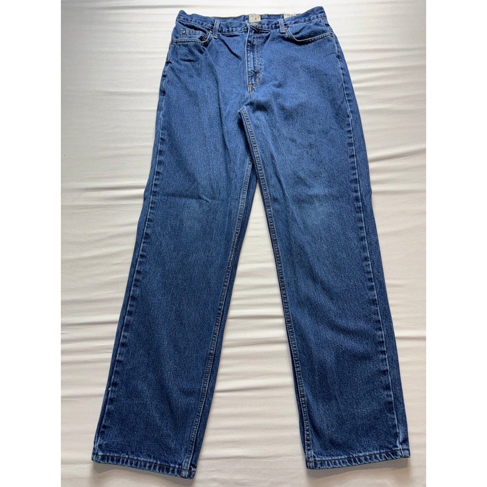 RedHead Brand Co Mens Straight Leg Jeans Blue Medium Wash 34x32 100% Cotton